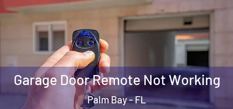  Garage Door Remote Not Working Palm Bay - FL